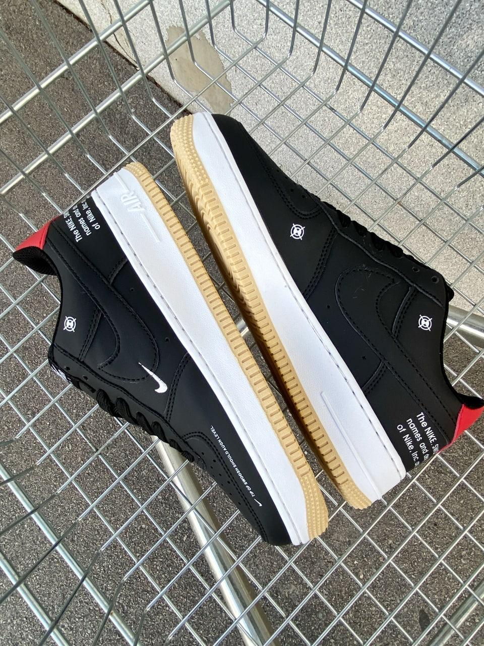Nike Air Force 1 Starfish Black