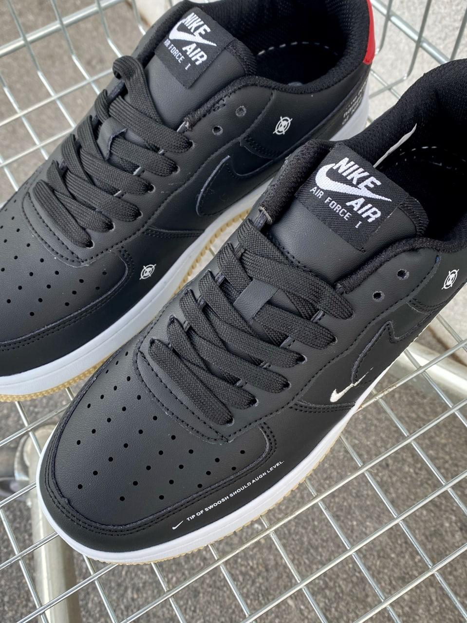 Nike Air Force 1 Starfish Black