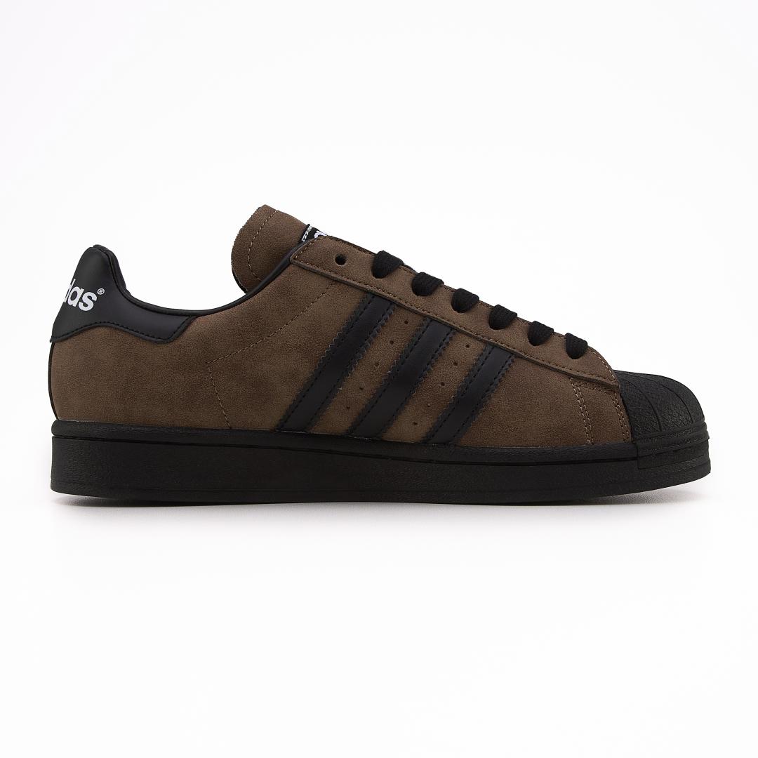 Adidas Superstar Brown Black