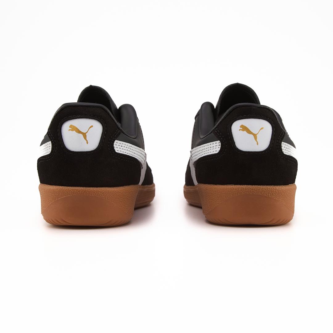Puma Palermo Leather Black White Gum