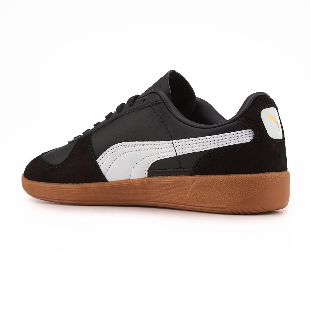 Puma Palermo Leather Black White Gum