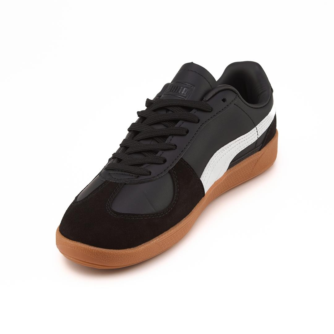 Puma Palermo Leather Black White Gum
