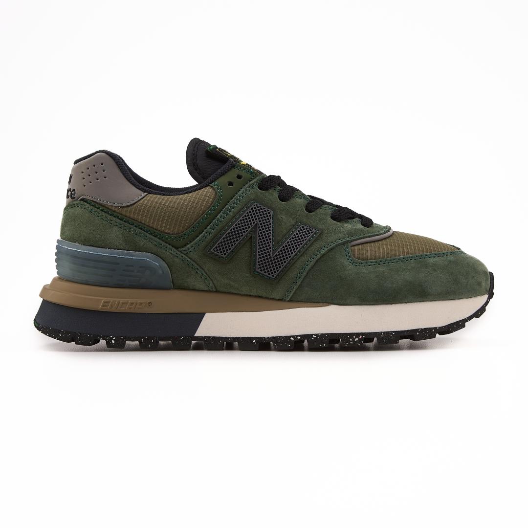 New Balance 574 Legacy x Stone Island Green