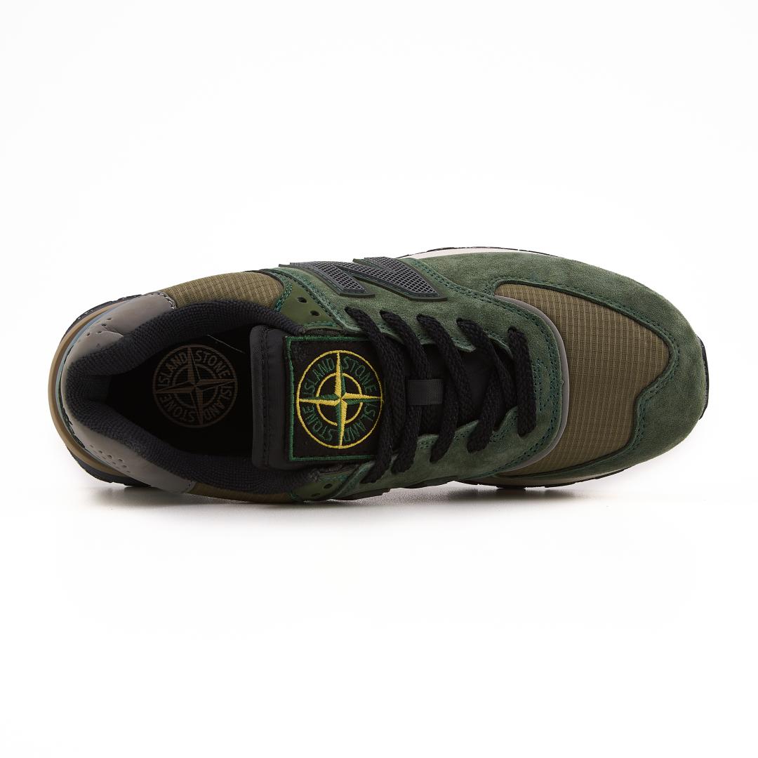 New Balance 574 Legacy x Stone Island Green