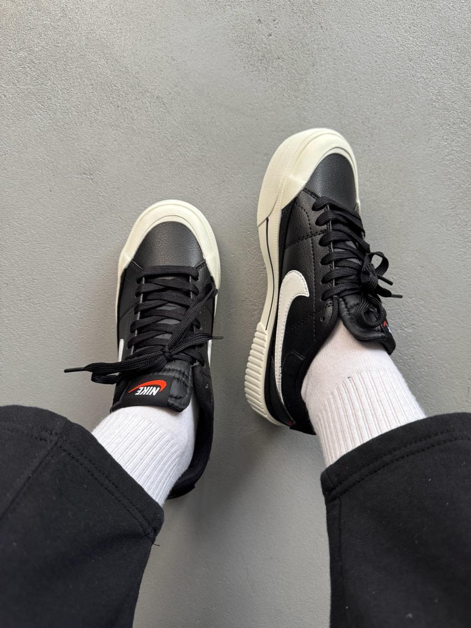 Nike Court Legacy Lift Black White