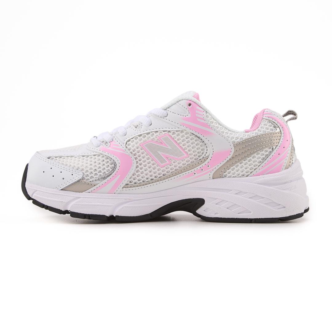 New Balance 530 White Pink Silver