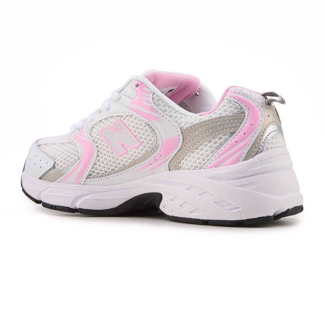 New Balance 530 White Pink Silver
