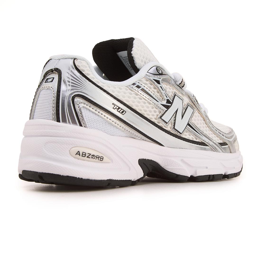 New Balance 740 White Silver Black