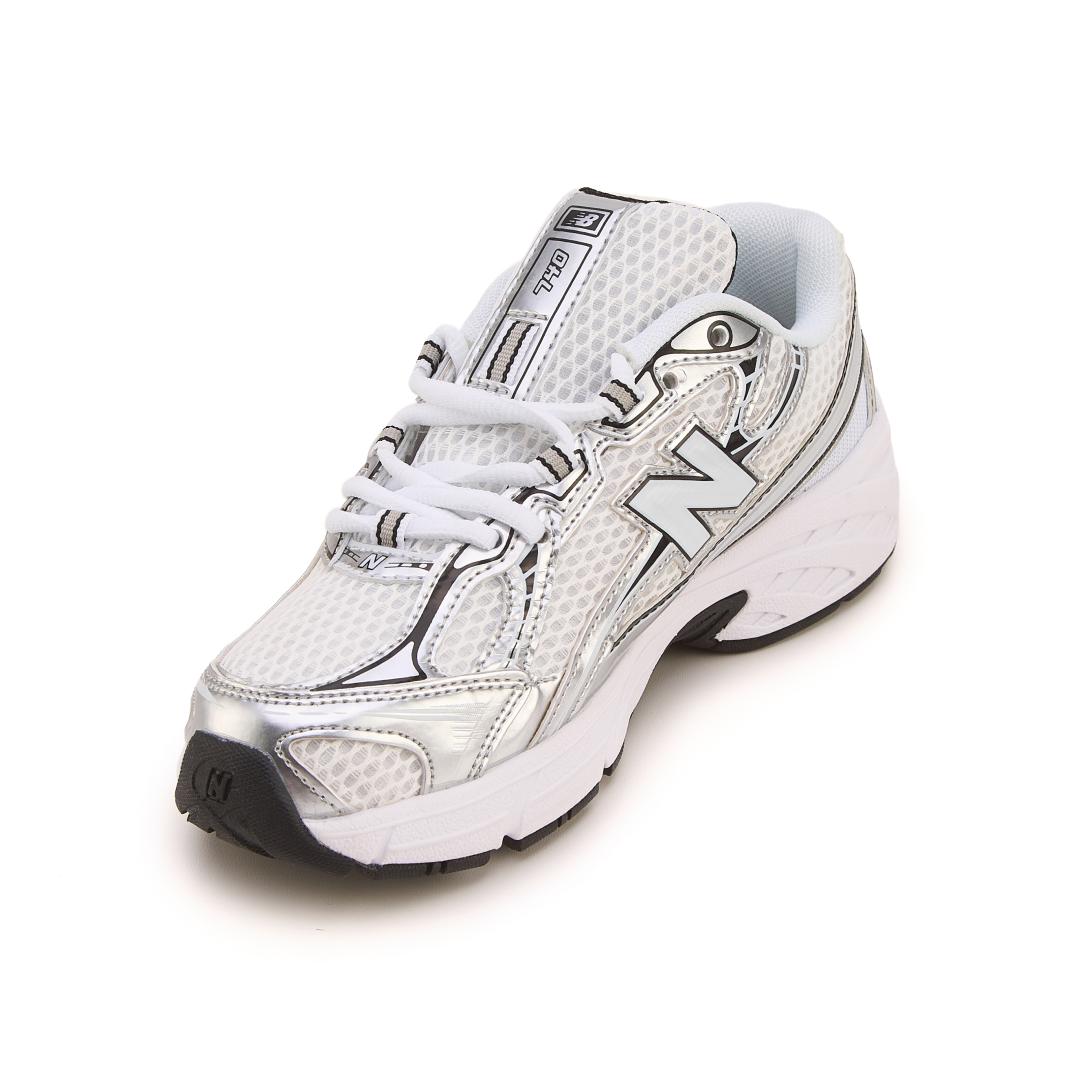 New Balance 740 White Silver Black