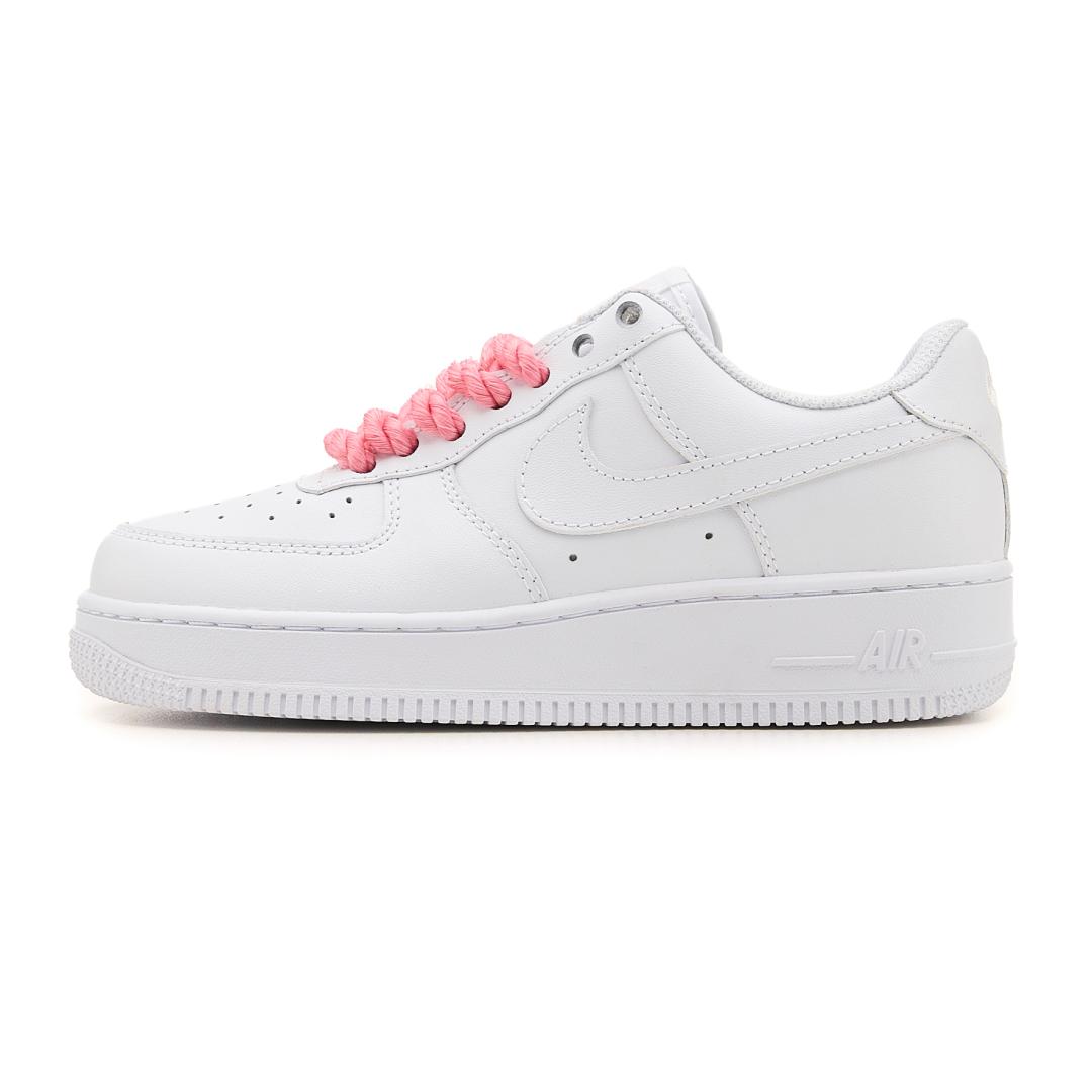 Nike Air Force 1 Rope Laces Pink