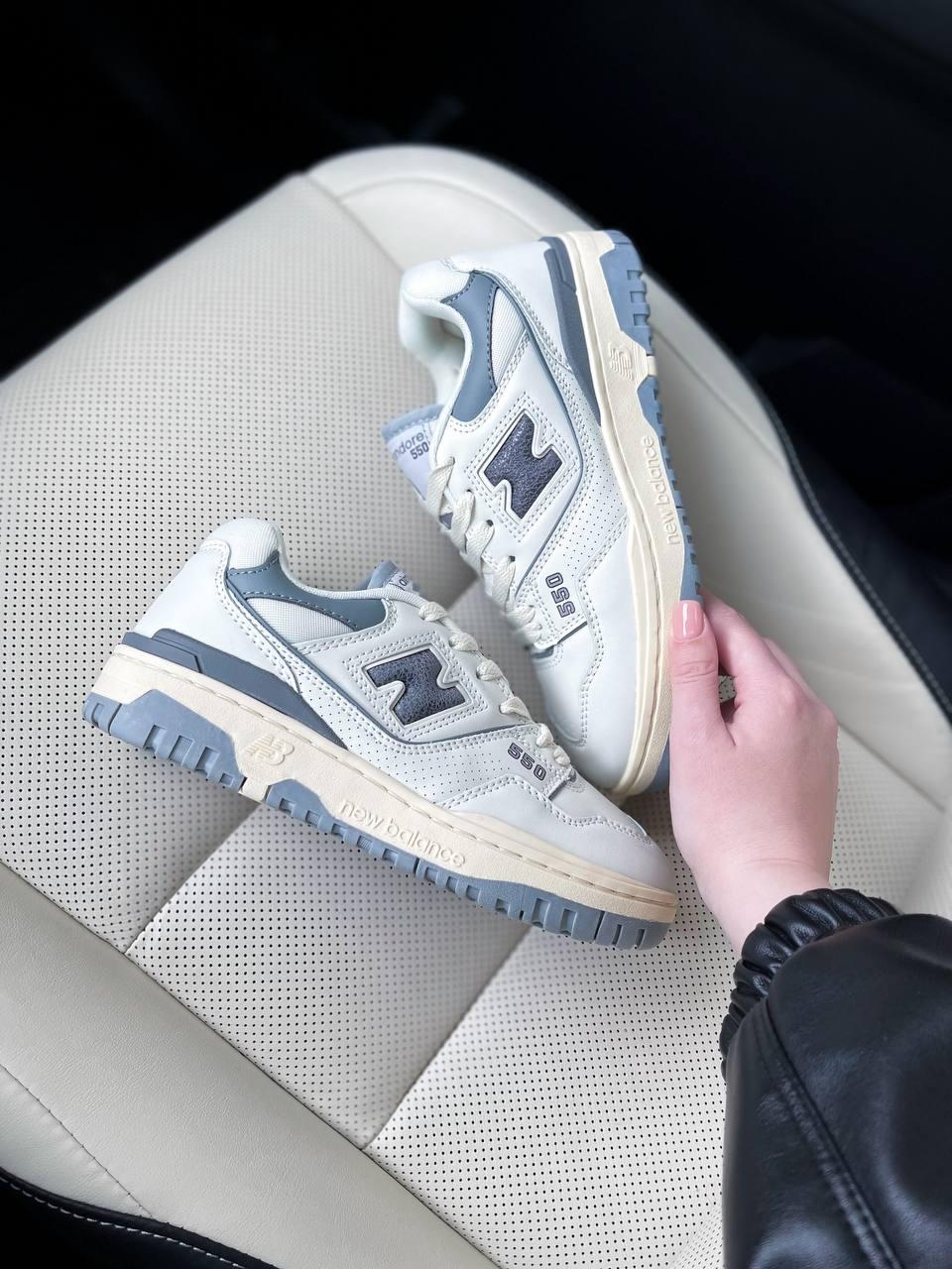 New Balance 550 White Grey v4