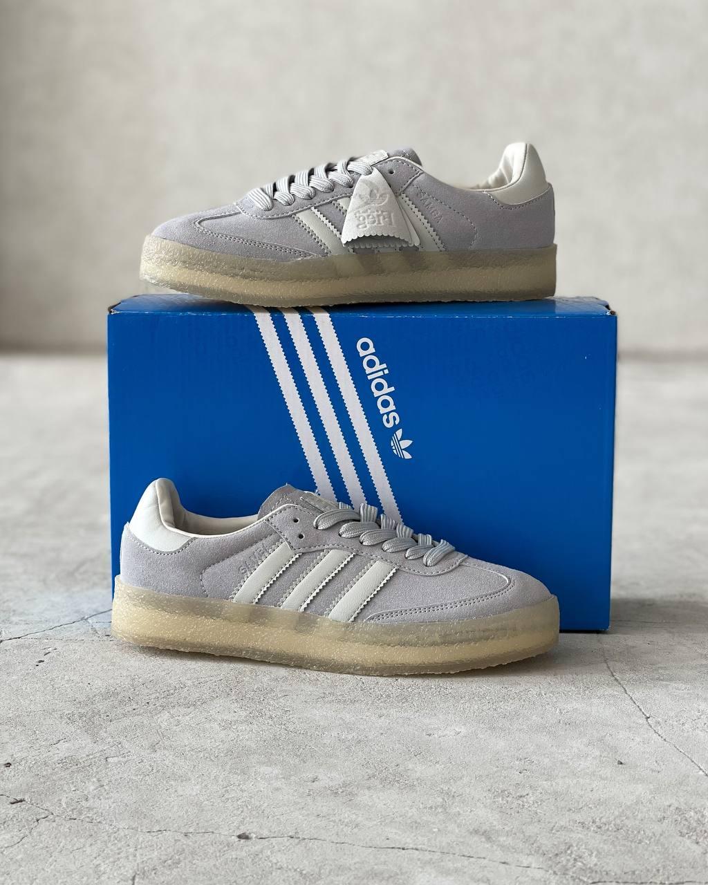 Adidas Samba x Ronnie Fieg x Clarks Grey