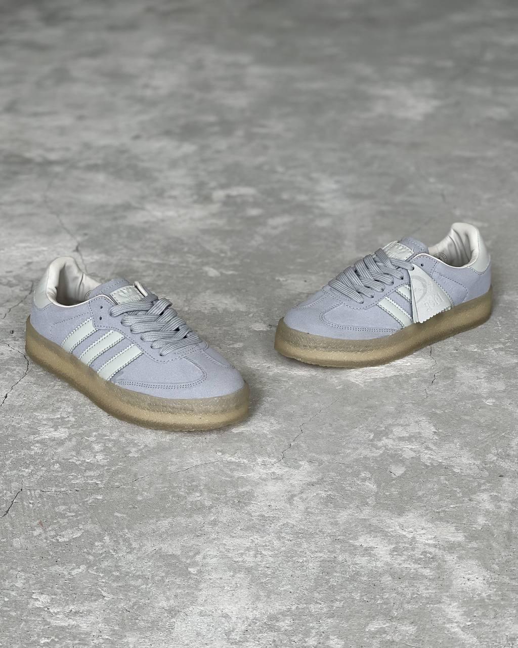 Adidas Samba x Ronnie Fieg x Clarks Grey