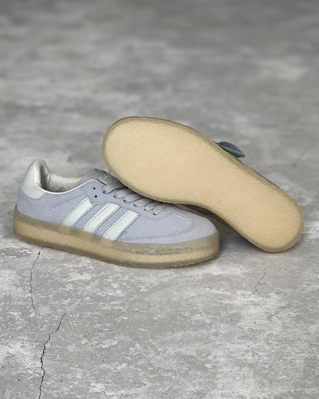 Adidas Samba x Ronnie Fieg x Clarks Grey