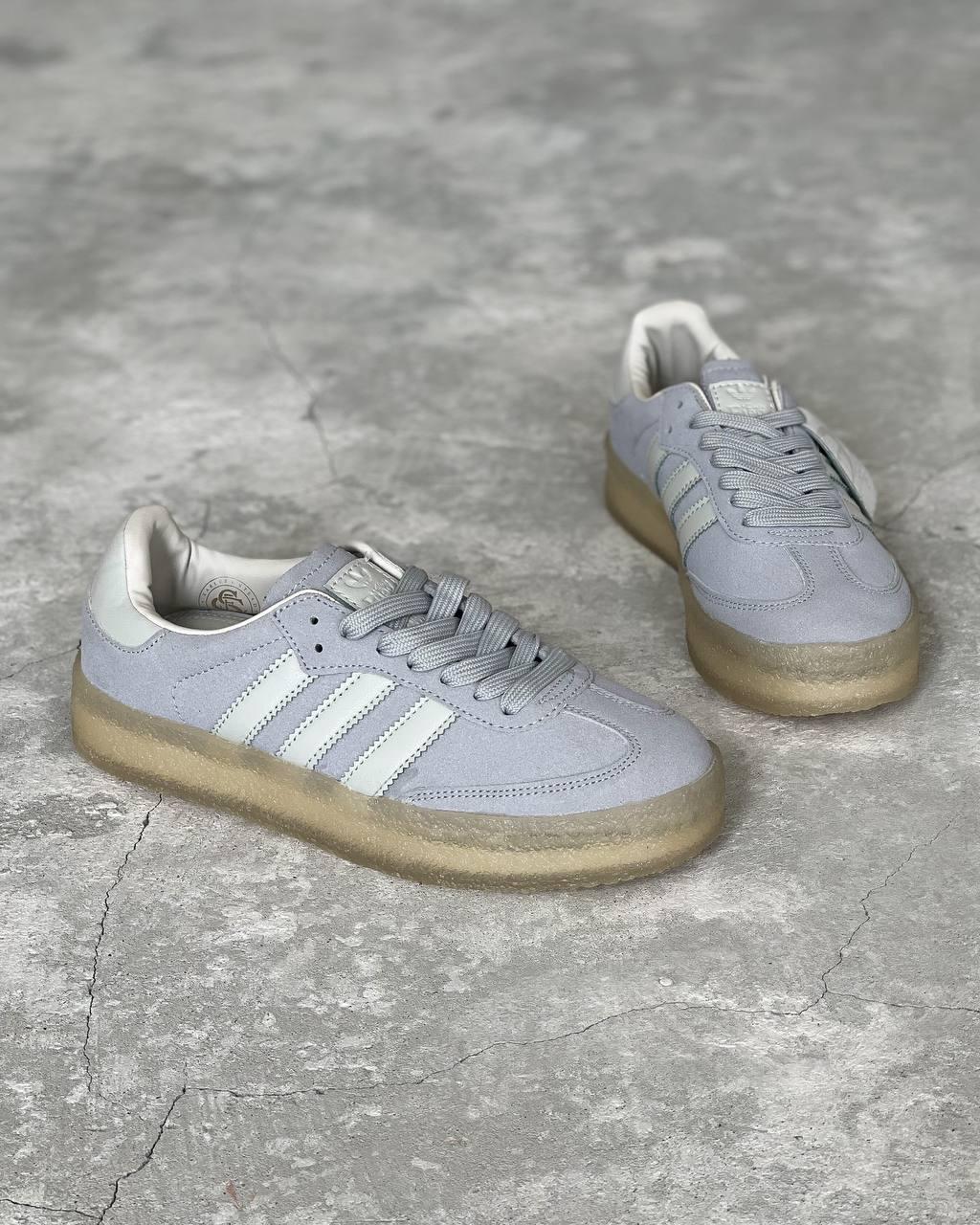 Adidas Samba x Ronnie Fieg x Clarks Grey