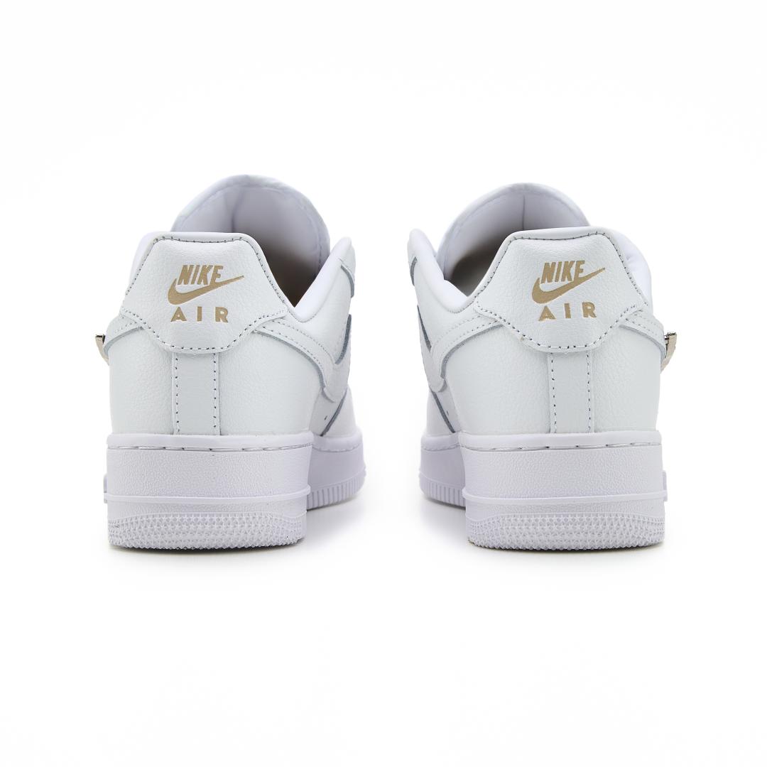 Nike Air Force 1 Low Molten Metal Silver White