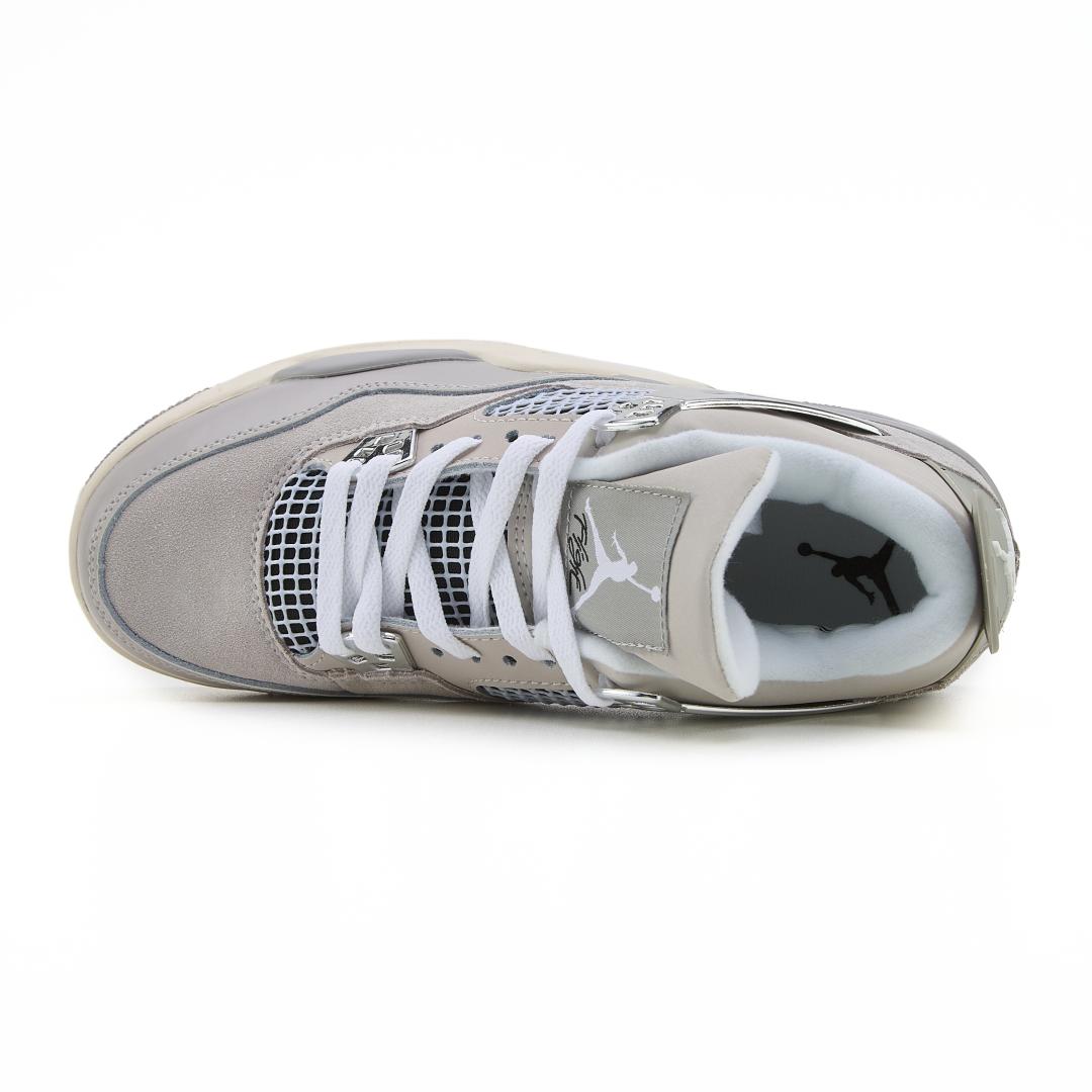 Nike Air Jordan 4 Grey Silver