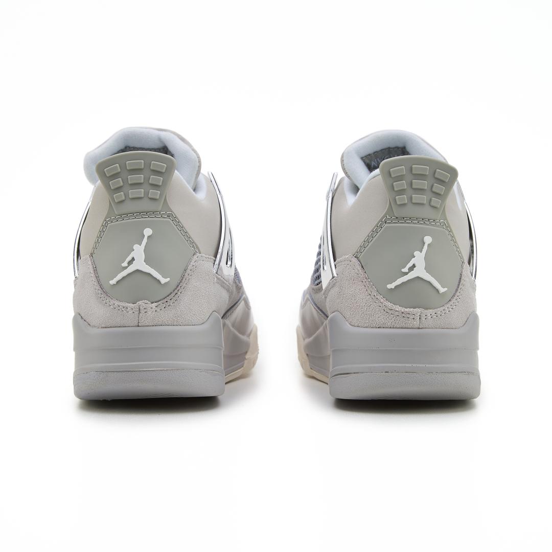 Nike Air Jordan 4 Grey Silver