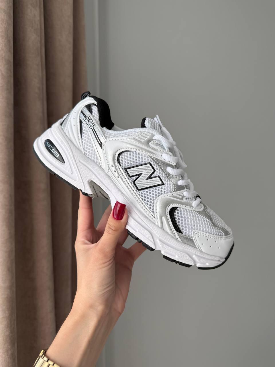 New Balance 530 White Silver № NB048