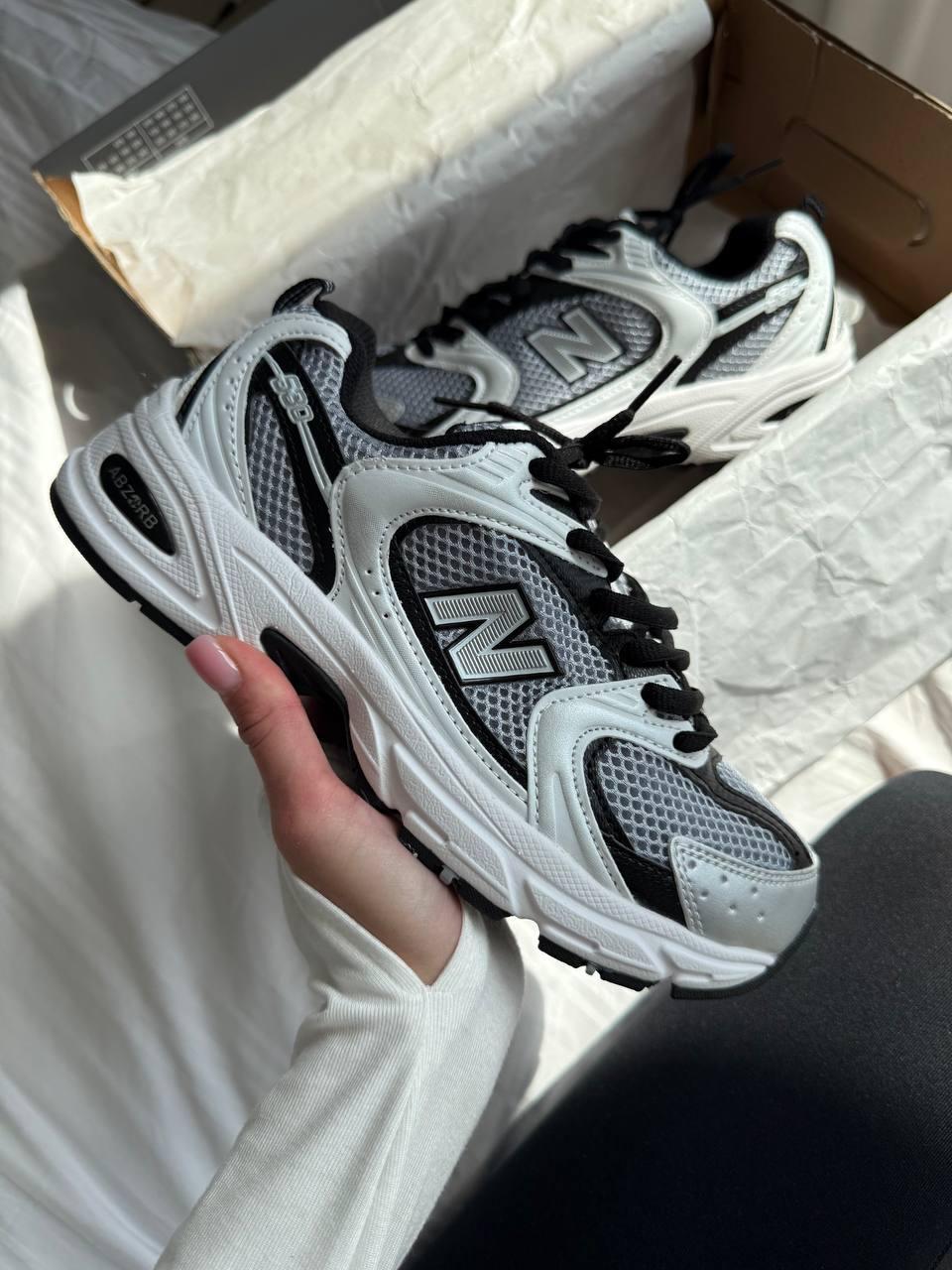 New Balance 530 White Black Grey v2