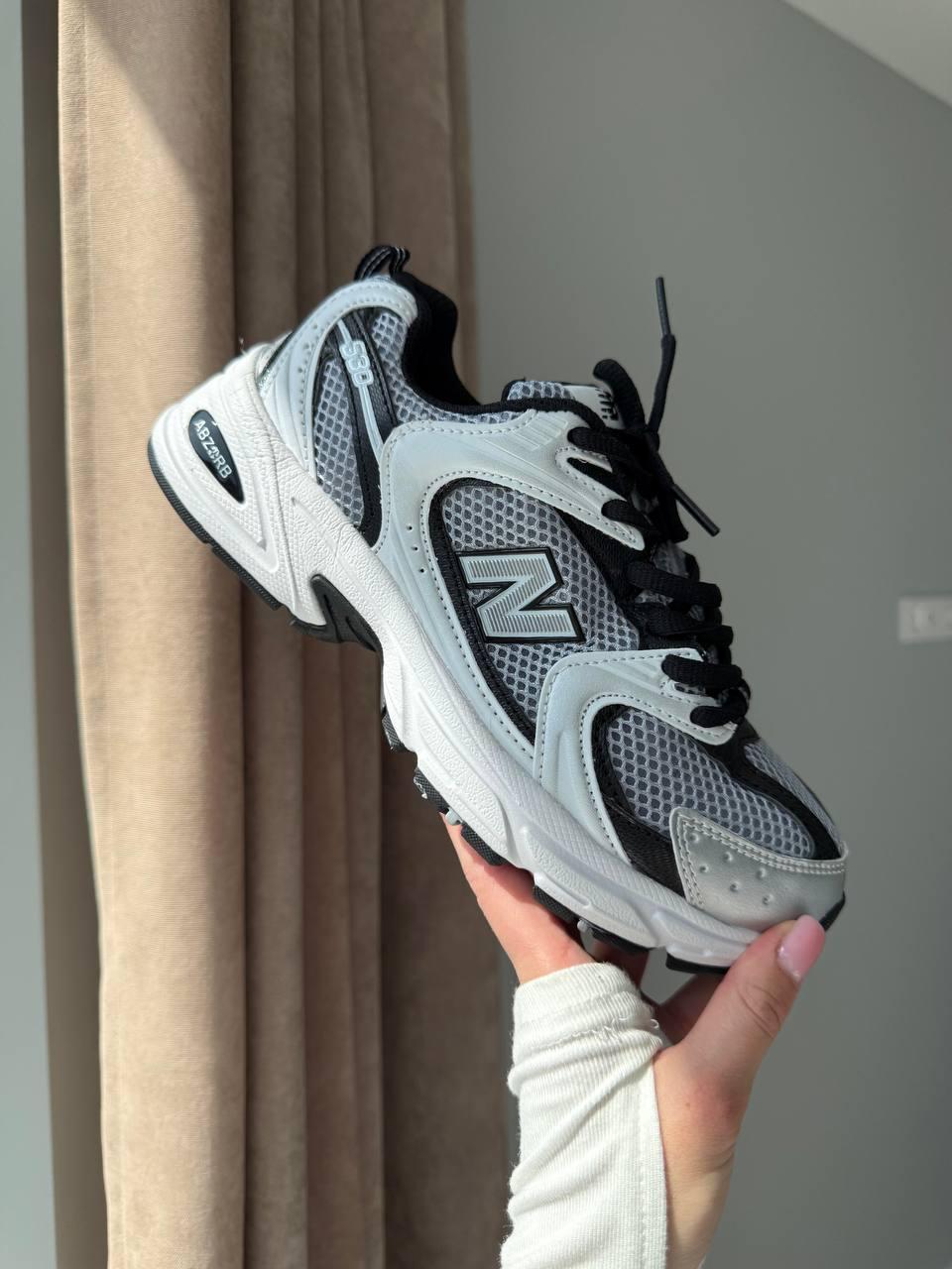 New Balance 530 White Black Grey v2