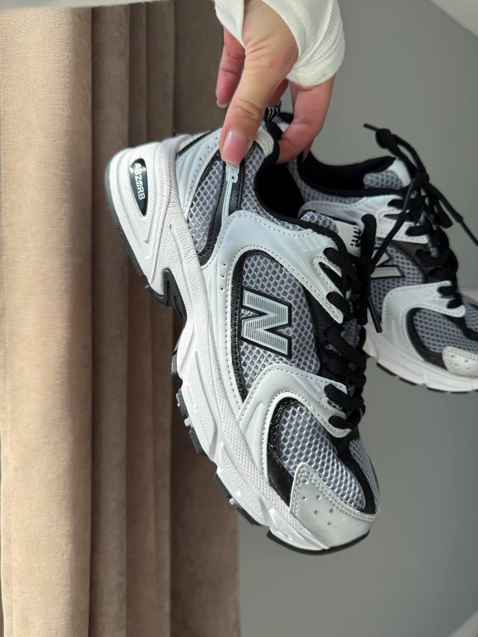 New Balance 530 White Black Grey v2