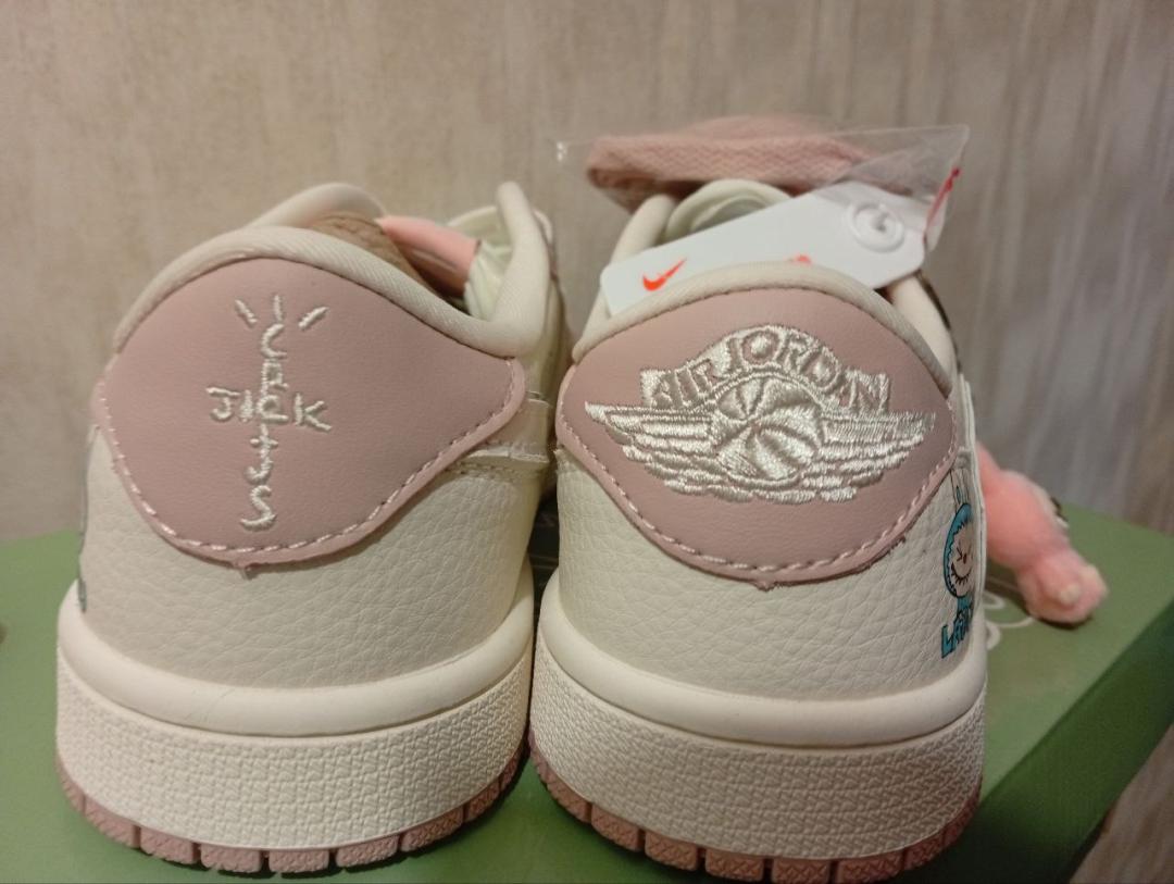 Nike Air Jordan x Travis Scott Labubu Pink