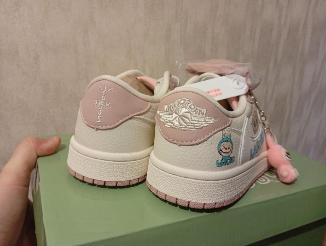 Nike Air Jordan x Travis Scott Labubu Pink