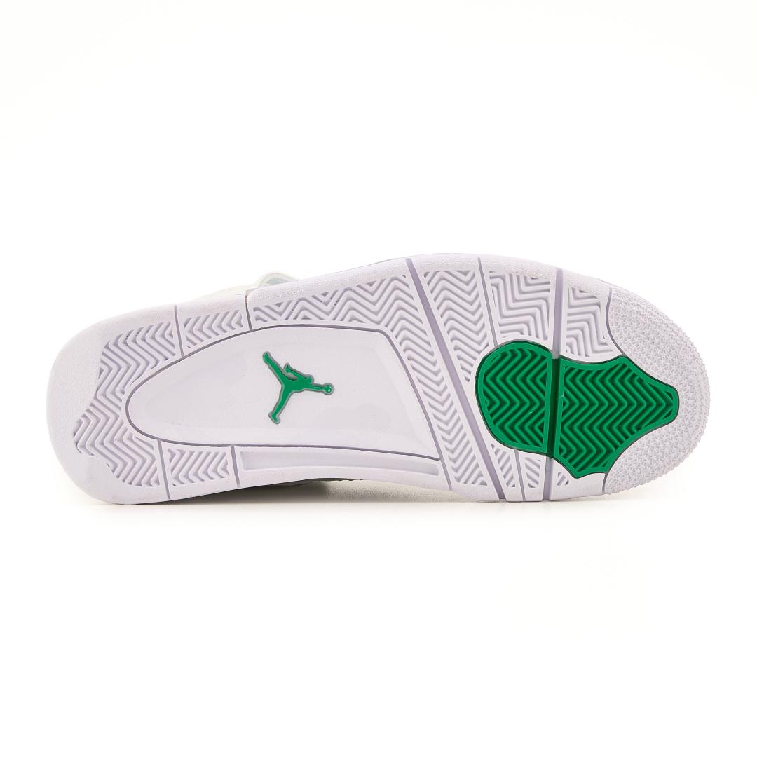 Nike Air Jordan Retro 4 White Green v2