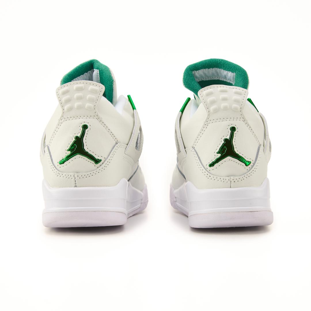Nike Air Jordan Retro 4 White Green v2