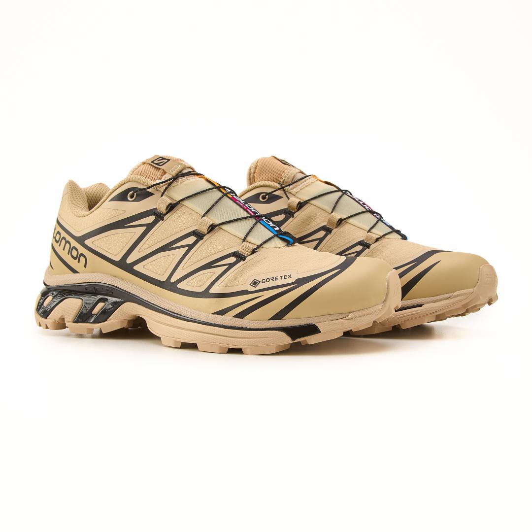 Salomon XT-6 Gore-Tex Beige Black