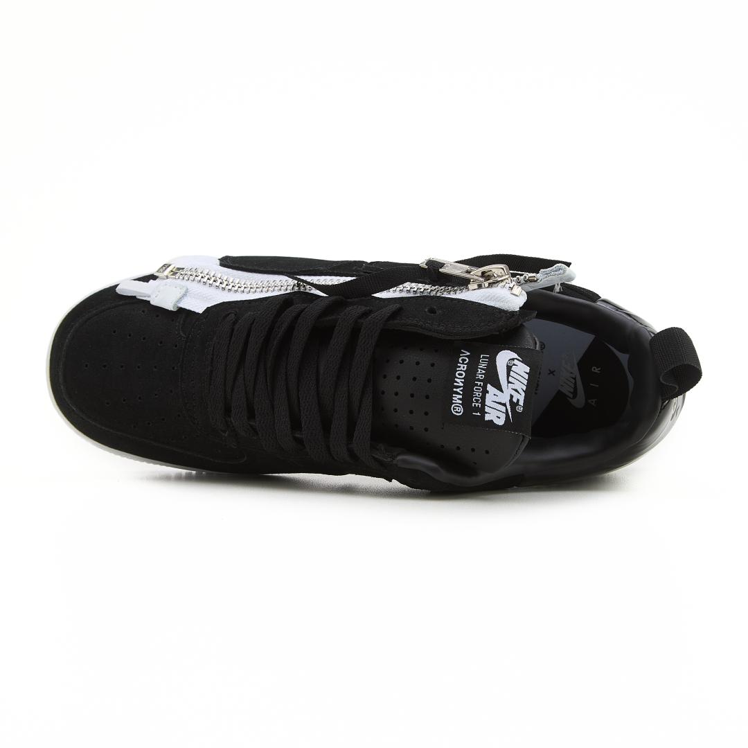 Nike Lunar Force 1 Low Acronym Black White