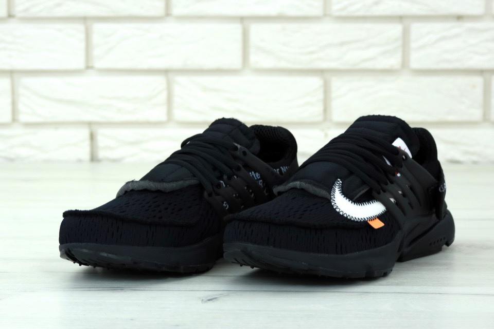 Nike Air Presto OFF WHITE Black «White Logo»