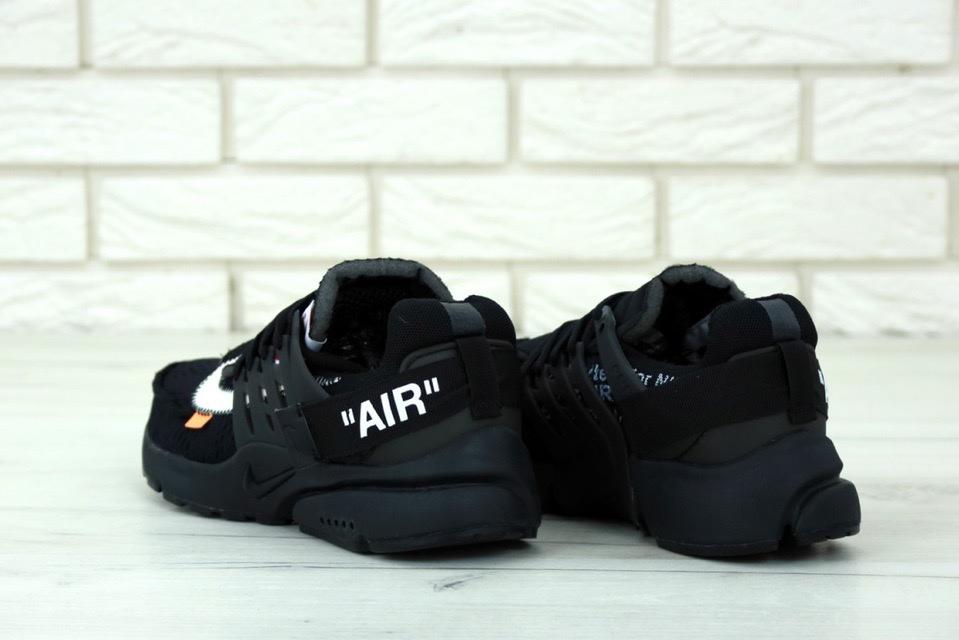 Nike Air Presto OFF WHITE Black «White Logo»