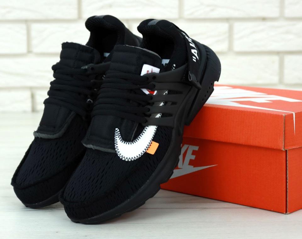Nike Air Presto OFF WHITE Black «White Logo»