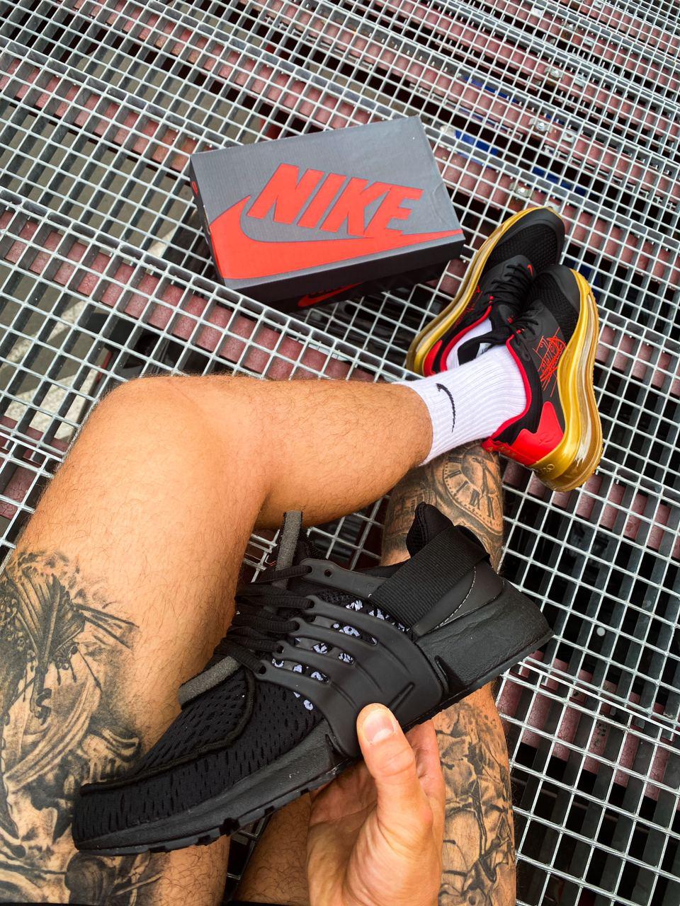Nike Air Presto OFF WHITE Black «White Logo»