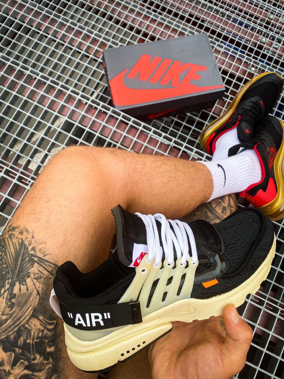 Nike Air Presto OFF WHITE Black White