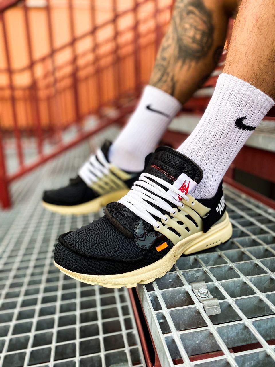 Nike Air Presto OFF WHITE Black White