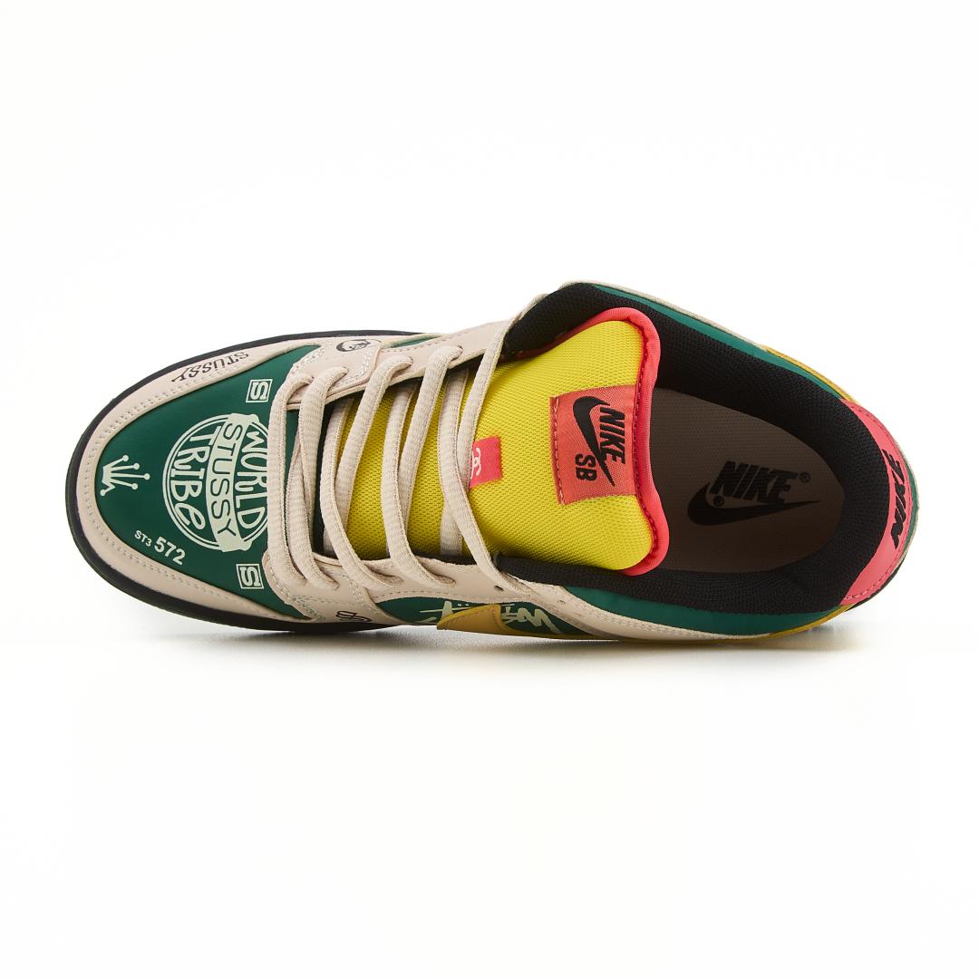 Nike SB Dunk Low x Stussy Racer Custom