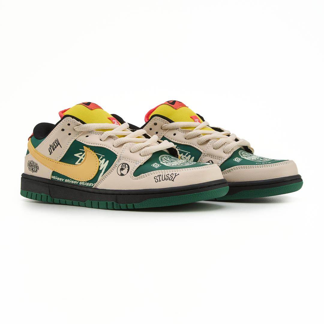 Nike SB Dunk Low x Stussy Racer Custom