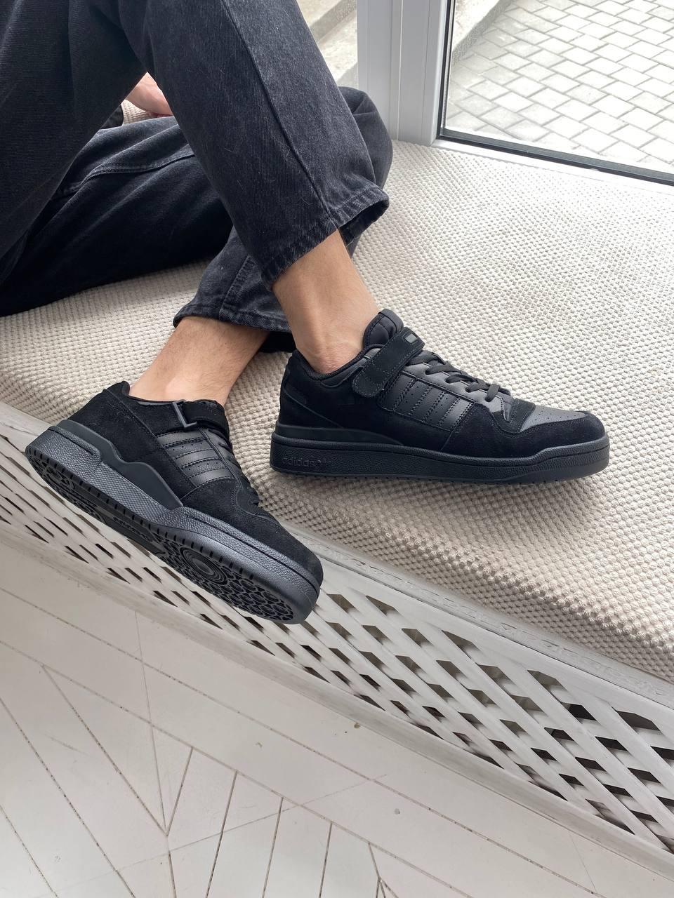 Adidas Forum Low Full Black