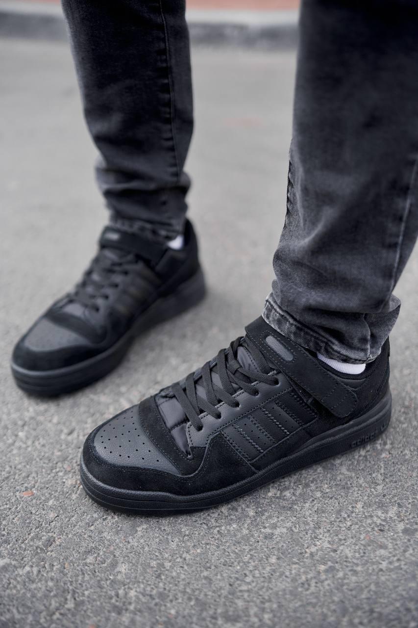 Adidas Forum Low Full Black
