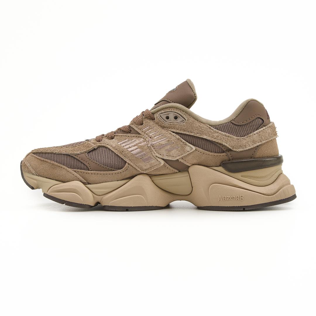 New Balance 9060 Brown Logo