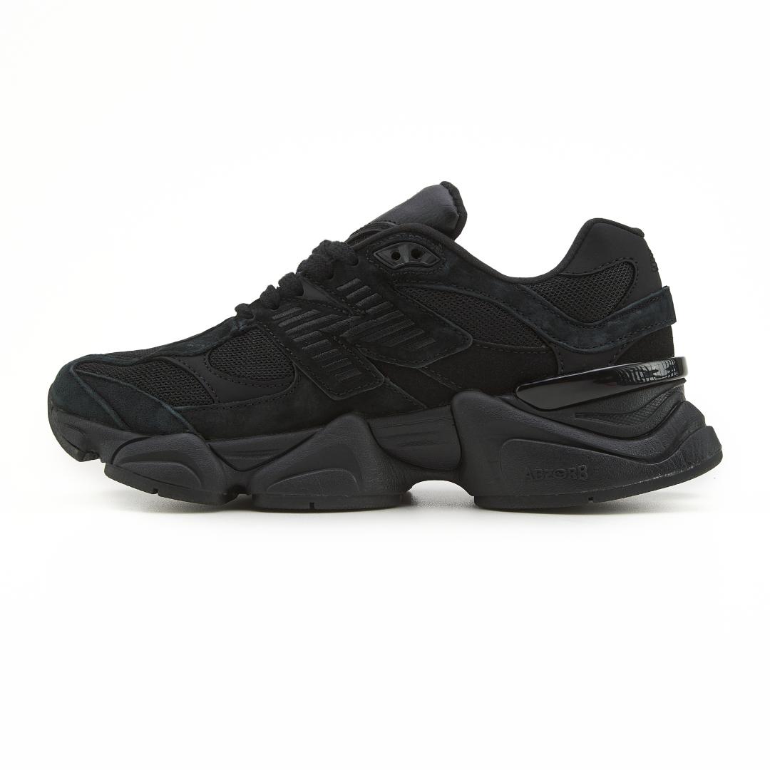 New Balance 9060 Black Grey Logo