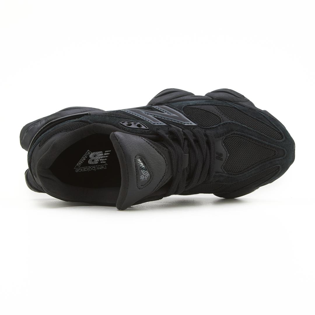 New Balance 9060 Black Grey Logo
