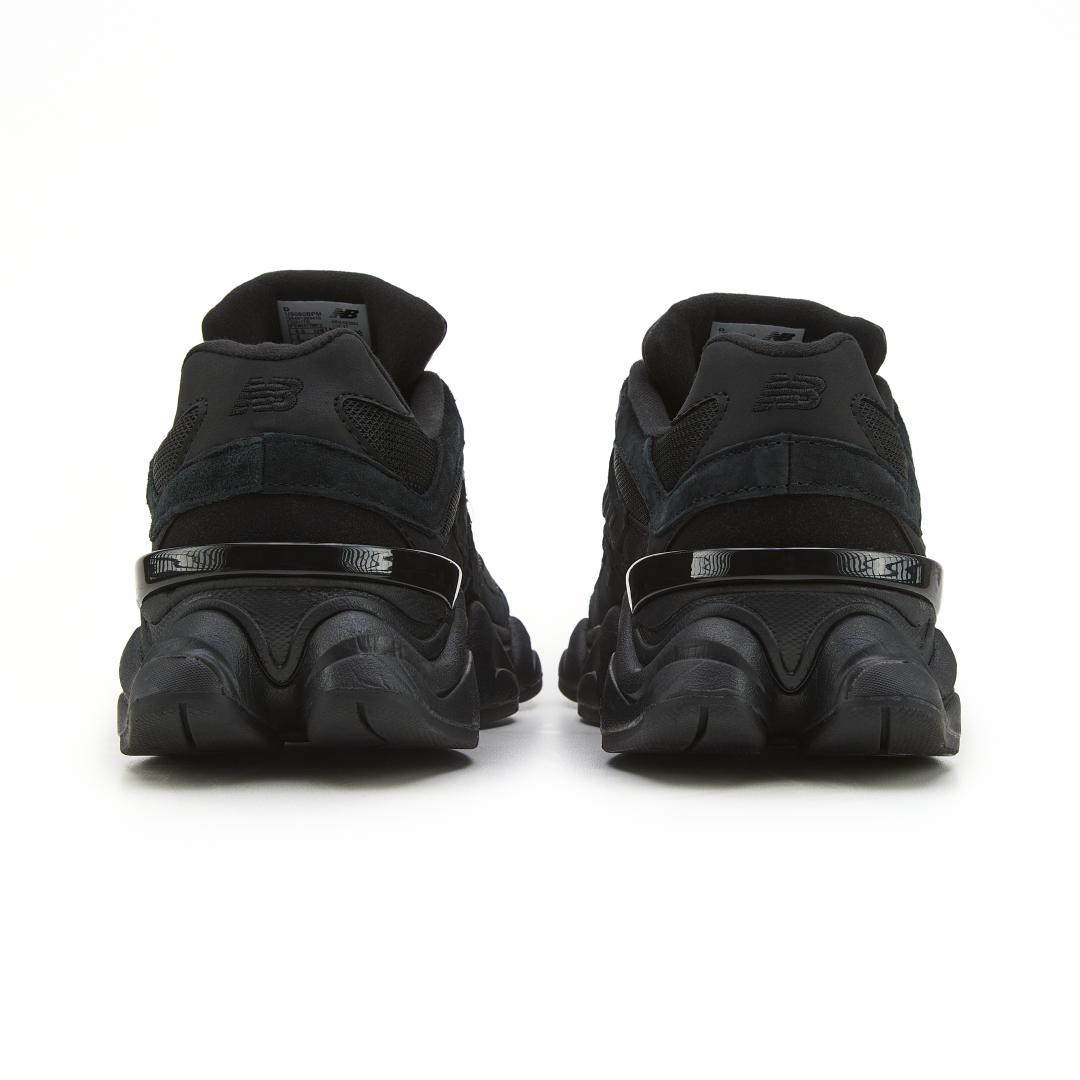 New Balance 9060 Black Grey Logo