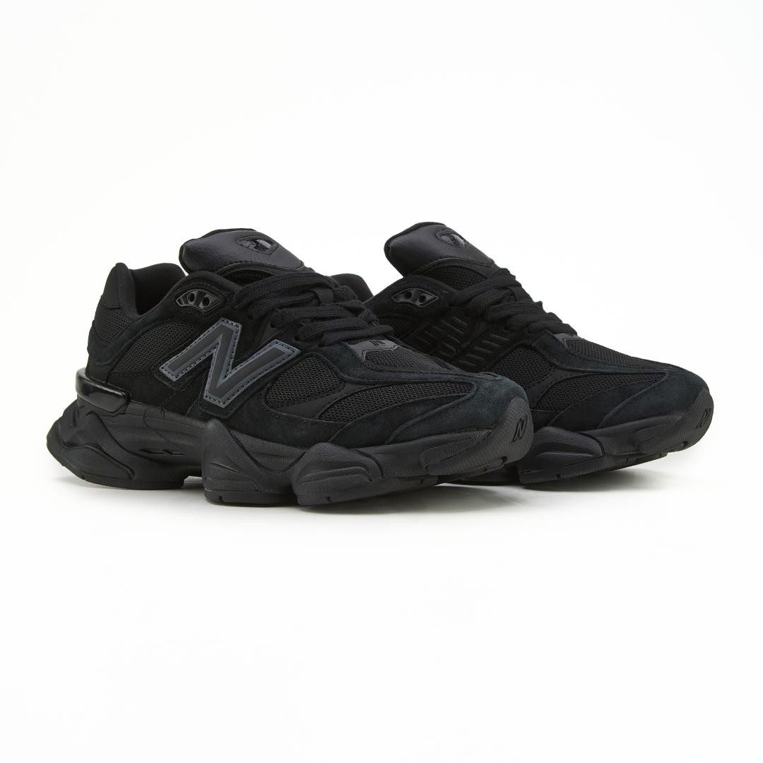 New Balance 9060 Black Grey Logo
