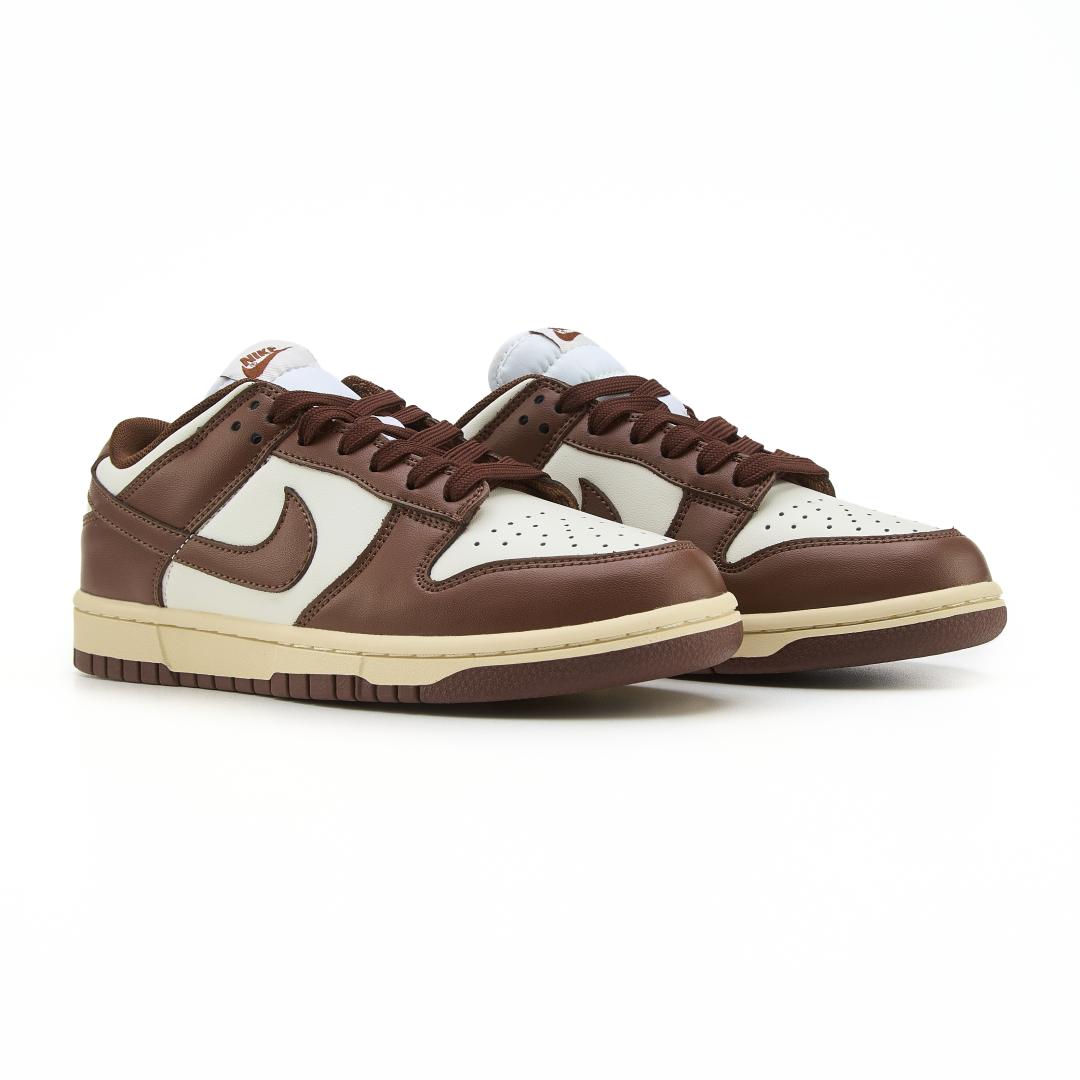 Nike Dunk Low Brown White Beige
