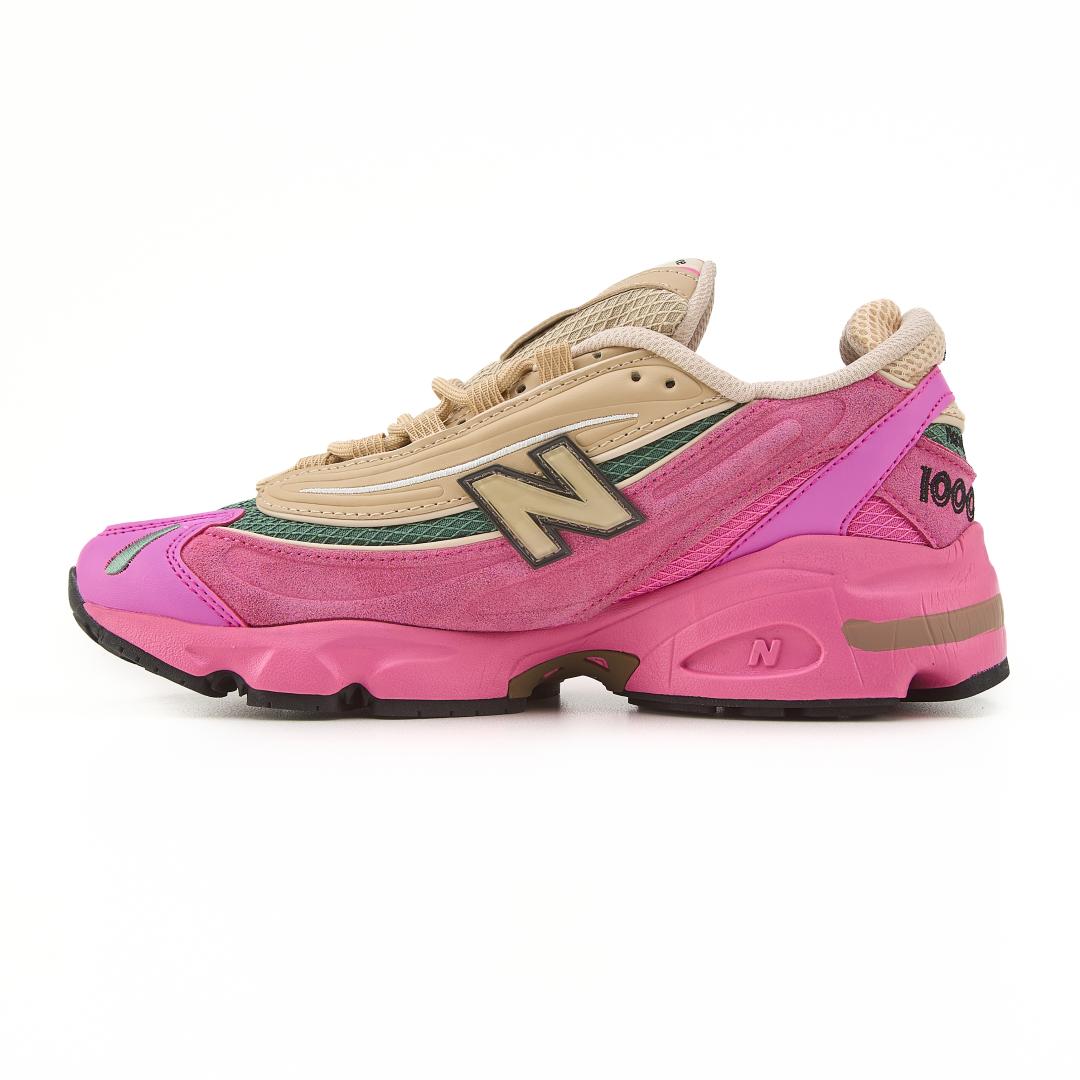 New Balance 1000 Tan Pink Green