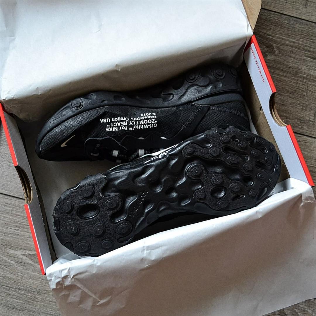 Nike React Element Off-White 'Black'